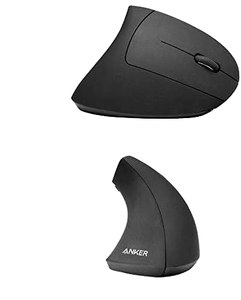 New products Special Design Computer USB Optische drahtlose Maus 6D Vertikale RGB-Maus Linke Hand - Product Image 5