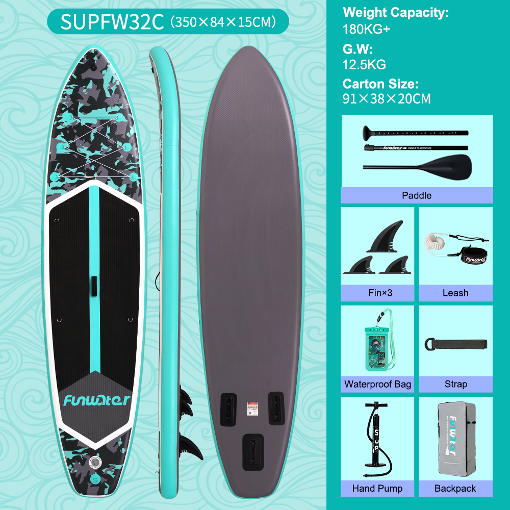 350*84*15 cm--SUPFW32B--Nero e blu
