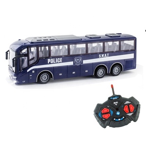 SY 1:30 Scale Radio Control Vehicle 4CH <strong>RC</strong> Car for Kids Remote Control Bus Toy - Product Image 2