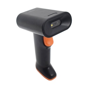 Escáner de código de barras portátil multifuncional compatible con múltiples interfaces USB Bluetooth 1D 2D lector de código de barras inalámbrico - Product Image 4