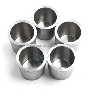 工厂定制抛光高密度烧结熔融钨坩埚 - Product Image 1