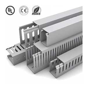 <strong>RCCN</strong> High Quality PVC Wiring Duct VDR8080F Solid Slotted Cable <strong>Trunking</strong> Cable <strong>Trunking</strong> Slotted <strong>Trunking</strong> Cable Trunkin - Product Image 1