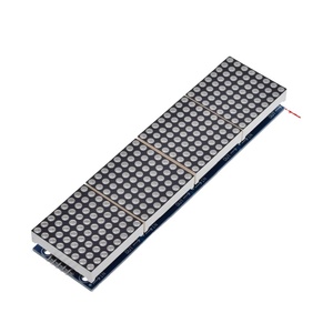 MAX7219 led dot matrix modul 4 in 1 display module single chip mikrocomputersteuerung stick modul mit 5p draht