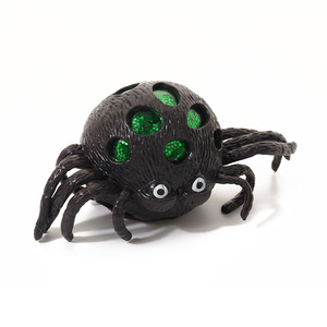 Highly Trend Electric Creative <strong>Mock</strong> Big Spider Eye Halloween Themed Decompression <strong>Toy</strong> Hand Pinch Ball Horror <strong>Toys</strong> - Product Image 3