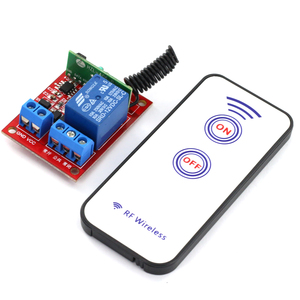 1つのチャネル12V RFワイヤレスリレーモジュールリモートコントロールセルフロックリモコン付き - Product Image 4