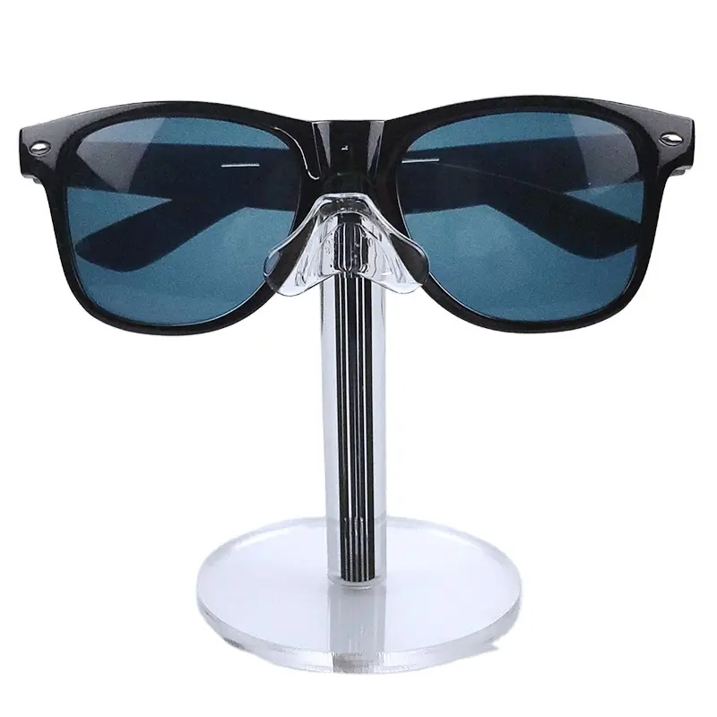 Acryl ständer für Brillen Sonnenbrille halter steht Brillen vitrine Rack Regal Schmuck Show Veranstalter Zubehör Vitrine