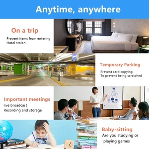 กล้องเครือข่าย X5 HD 1080P กล้องบันทึก WiFi บันทึกเรียลไทม์ตรวจสอบระยะไกลกล้องบันทึกวิดีโอ - Product Image 4