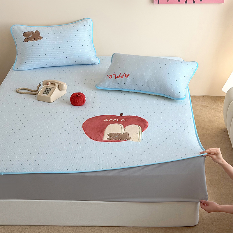 Broderie appliquée PE - Apple Puppy - Drap-housse