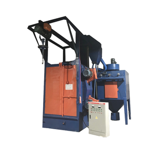 Çift kanca kaynak parçaları yüzey temizleme döküm malzemesi yüksek satış için kumlama makinesi çelik güç tür Motor motoru - Product Image 2