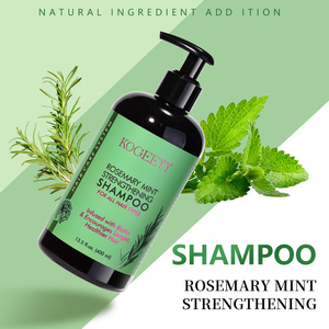 KOGEEYY Natural Organic Anti Hair Loss Rosemary Mint Hair Care Set Champú y acondicionador - Product Image 3