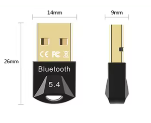 Adaptador USB Bluetooth 5,4 Dongle para PC, altavoz, ratón inalámbrico, teclado, música, receptor de Audio, transmisor, Plug and Play - Product Image 6