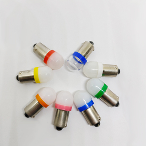 T10โมดูล BA9S 2Smd หลอดไฟ LED สีขาวสีฟ้าสีแดงสีเขียวสีเหลือง6.3โวลต์หลอดไฟ LED แบบเข็มไม่กะพริบไฟ LED