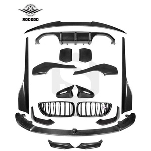 SOOQOO High Quality Dry Carbon <strong>Kit</strong> for BMW Tuning Bodykit for BMW M3 M4 F80 F82 New Design Body <strong>Kit</strong> for BMM <strong>M</strong> Performance - Product Image 1