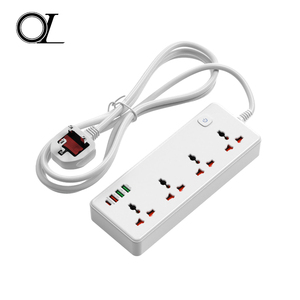 Enchufes universales OL 2500W GaN, enchufe de cable de extensión multifuncional de carga rápida USB adecuado para uso doméstico y de oficina - Product Image 1