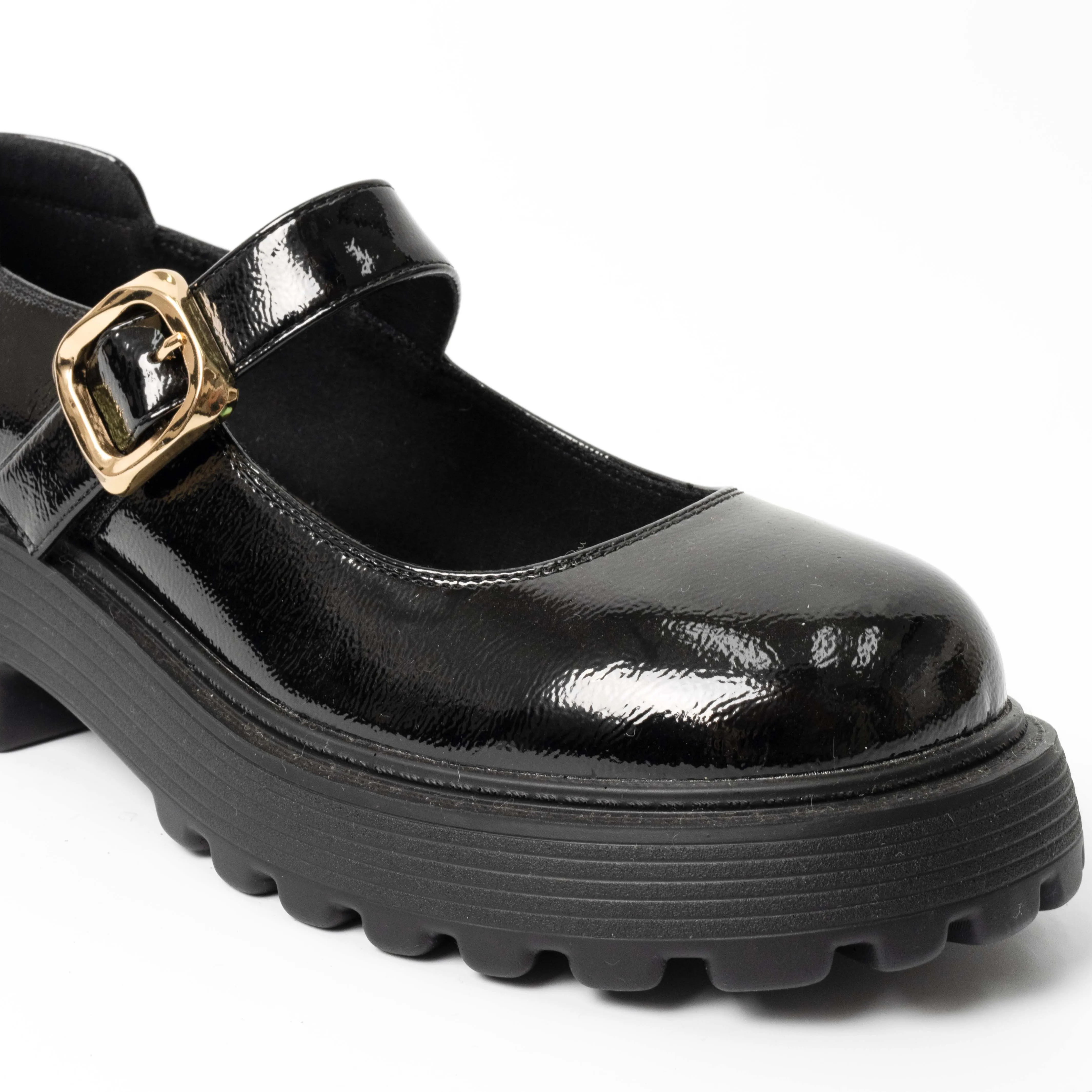 Yaz bahar ve sonbahar için moda tasarımı ve kapalı ayak ile 2024 YZY kadın Patent deri elbise ayakkabı