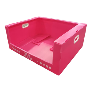 Chất lượng tốt nhất giá tái sử dụng Poly coroplast Stackable nhựa kho chọn Thùng với khung sóng PP hộp lưu trữ - Product Image 2