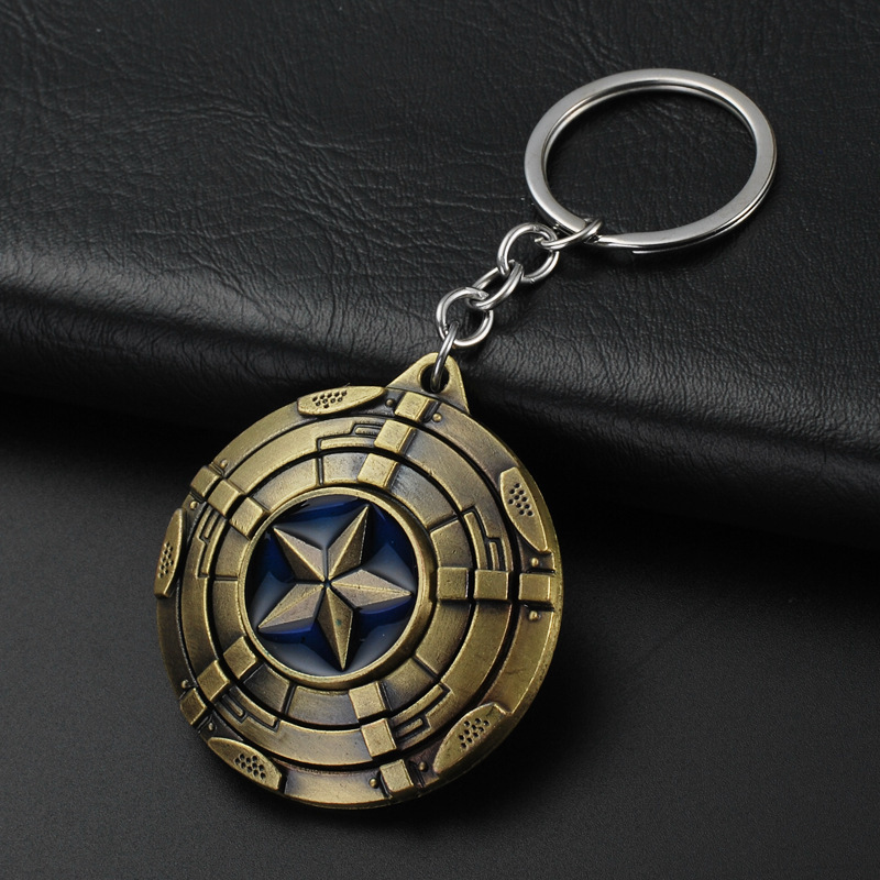 Spinning capitan America tromba in ottone