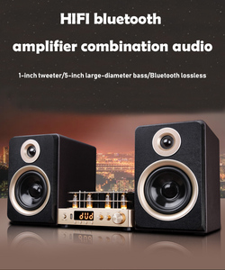 Vofull Hifi משפחת סלון גבוהה-איכות רמקול אלחוטי בית CD מגבר שילוב אודיו מדף ספרים רמקול