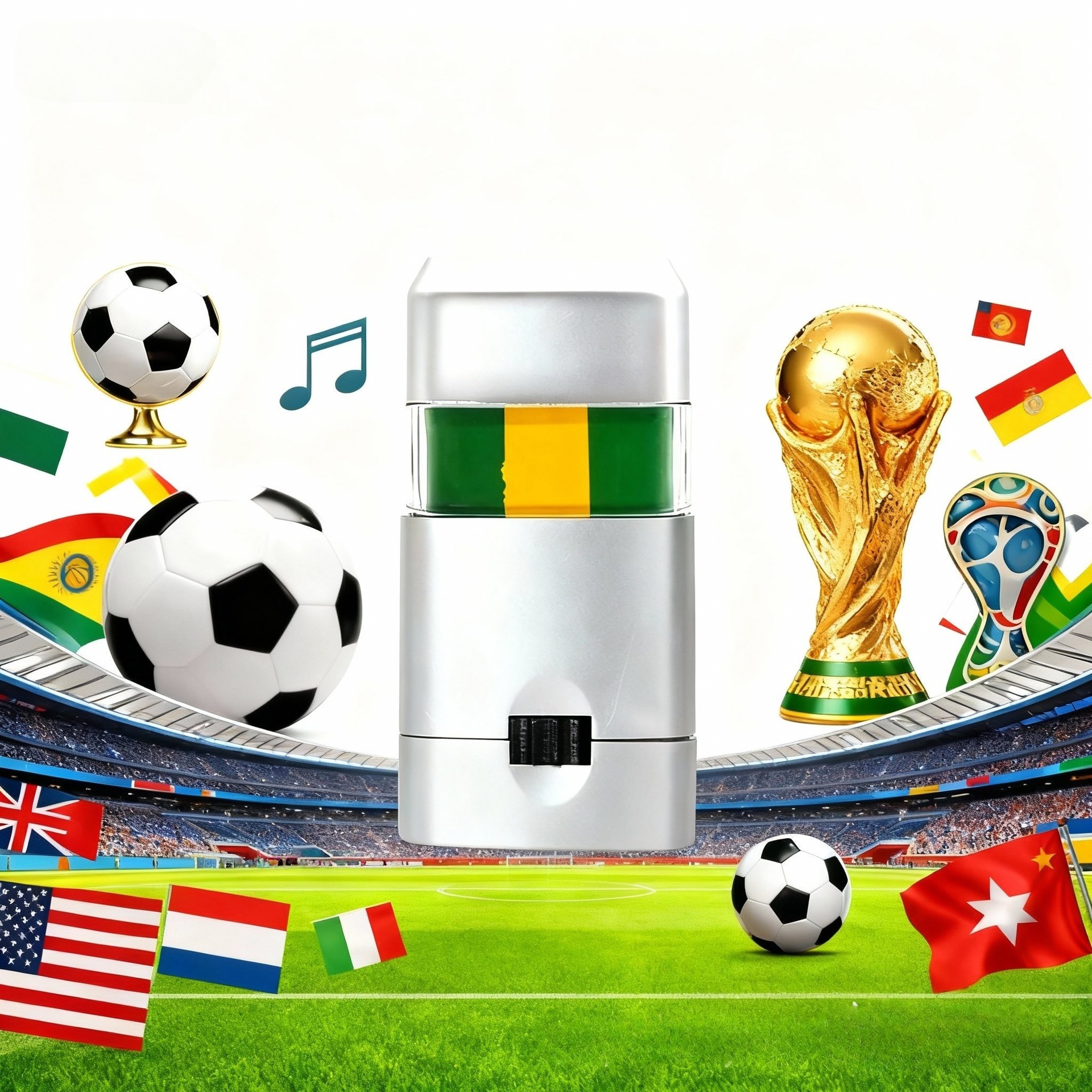 fans face color-brazil