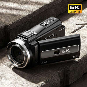 Filmadora com câmera de vídeo com tela sensível ao toque HDV255 Gravador de câmera digital HD 16X Filmadora com zoom digital com Wi-Fi