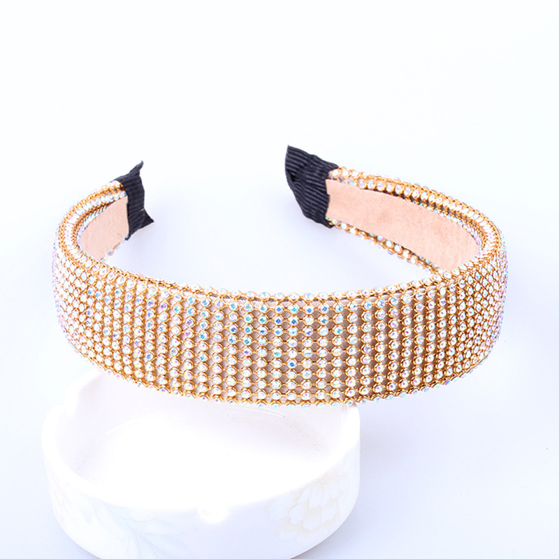 3.5cm wide colored gold AB