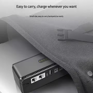 SHANPU Mini UPS Fuente de alimentación Nuevo diseño 8800/10400mAh 5V/9V/12V POE 15V/24V WiFi Router Salida de entrada monofásica - Product Image 5