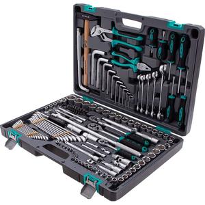 Destornillador de precisión de 142 Uds., herramienta de mano, juego de herramientas de reparación de automóviles, juego de enchufes para Taller, caja de herramientas mecánicas - Product Image 1