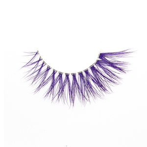 XC03 2020 High Quality Colorful Mink <strong>Lashes</strong> Provide Eyelashes with Free Samples - Product Image 4