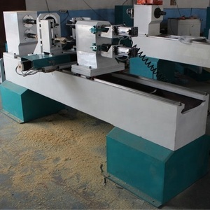 Máquina enrutadora de tallado, torno de torneado de madera cnc automático de 4 ejes, rotativa Doble - Product Image 6