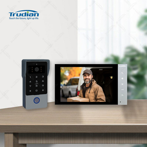 Trudian Factory 2 cables Video timbre intercomunicador 1080P timbre de puerta interfono Tuya Wifi y sistema de teléfono de vídeo inteligente con cable para Villa - Product Image 1