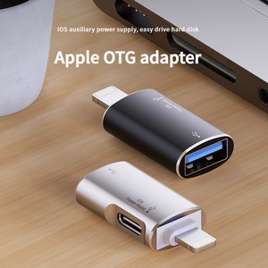适用于苹果手机、平板电脑、OTG适配器、充电耳机、USB转换器、大电流 - Product Image 3