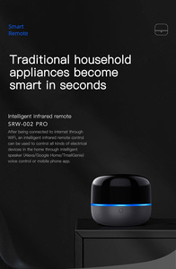 Tuya WIFI IR-Fernbedienung Alexa Google Sprach fernbedienung Universelle Lern funktion 360 Grad für TV-Lüfter der Klimaanlage - Product Image 2