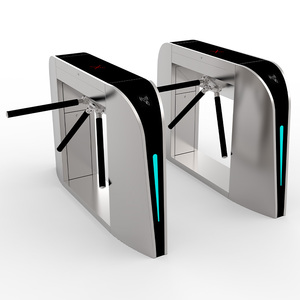 Sicherheits drehkreuze für halbautomat ische Sicherheits stativ drehkreuze Zugangs kontrolle Gesichts erkennungs system Zugangs kontrolle - Product Image 1