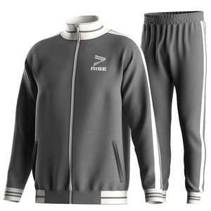 Ensemble survêtement fitness personnalisé équipe de football gym en plein air survêtement personnalisé pour hommes vêtements d'entraînement gym 2PCS - Product Image 4