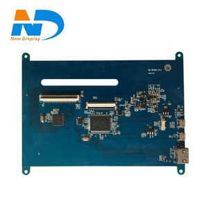 Hohe Auflösung 7 \ "TFT LCD-Bildschirm für Raspberry Pi mit HD-MI Treiber platine Open Frame Touch-Modul