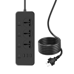 Plugs <strong>Sockets</strong> Extension Board <strong>With</strong> <strong>Usb</strong> Type-C Port <strong>With</strong> 2m Extension Cord Extension <strong>Socket</strong> Cable Power Outlet - Product Image 6