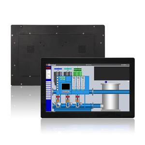 Sistema Android 11 DE 15,6 pulgadas 2 + 16G Pantalla industrial 450NITs todo en uno PC sistema operativo de computadora Android - Product Image 5