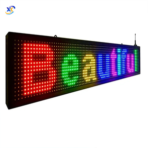 Wifi App <strong>Control</strong> P10 Outdoor Full Color Single Color 32*16 <strong>Moving</strong> Message <strong>Text</strong> Scrolling Led Sign <strong>Display</strong> - Product Image 1