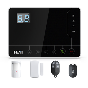 兼容独特的中央监控软件大项目TSmart GSM/4g家庭安全报警系统，带警报器 - Product Image 1