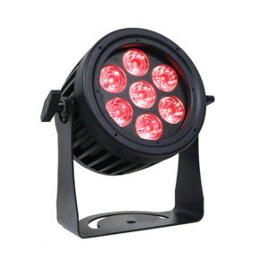 7X15W ไฟพาร์ LED กลางแจ้ง DMX แบบ4in1กันน้ำสำหรับงานบนเวที - Product Image 1