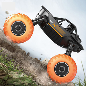 2.4G RC Fernbedienung Moving Drift Deformation Programmierung Stunt Car mit Offroad Rock Crawler Big Wheel - Product Image 3