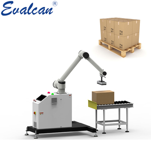 Robot paletizador automático de carga pesada, caja de cartón, paletizador apilable, máquina paletizadora robótica