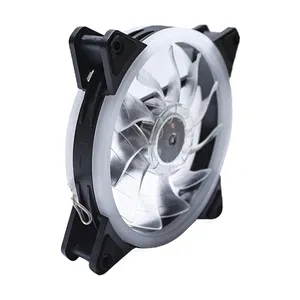 Herder 120mm RGB 4pin bilgisayar soğutma fanı renkli LED oyun PC hayranları için plastik soğutucu ile bilgisayar kasası - Product Image 2