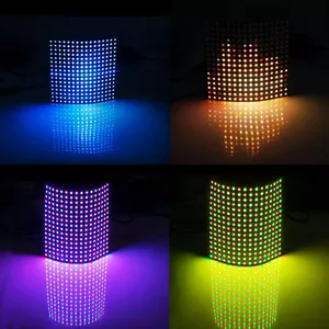 8x16x16 32x32 Pixel singolo pannello a Led indirizzabile schermo WS2812B WS2812 modulo matrice digitale 5050 programmabile schermo a LED - Product Image 1