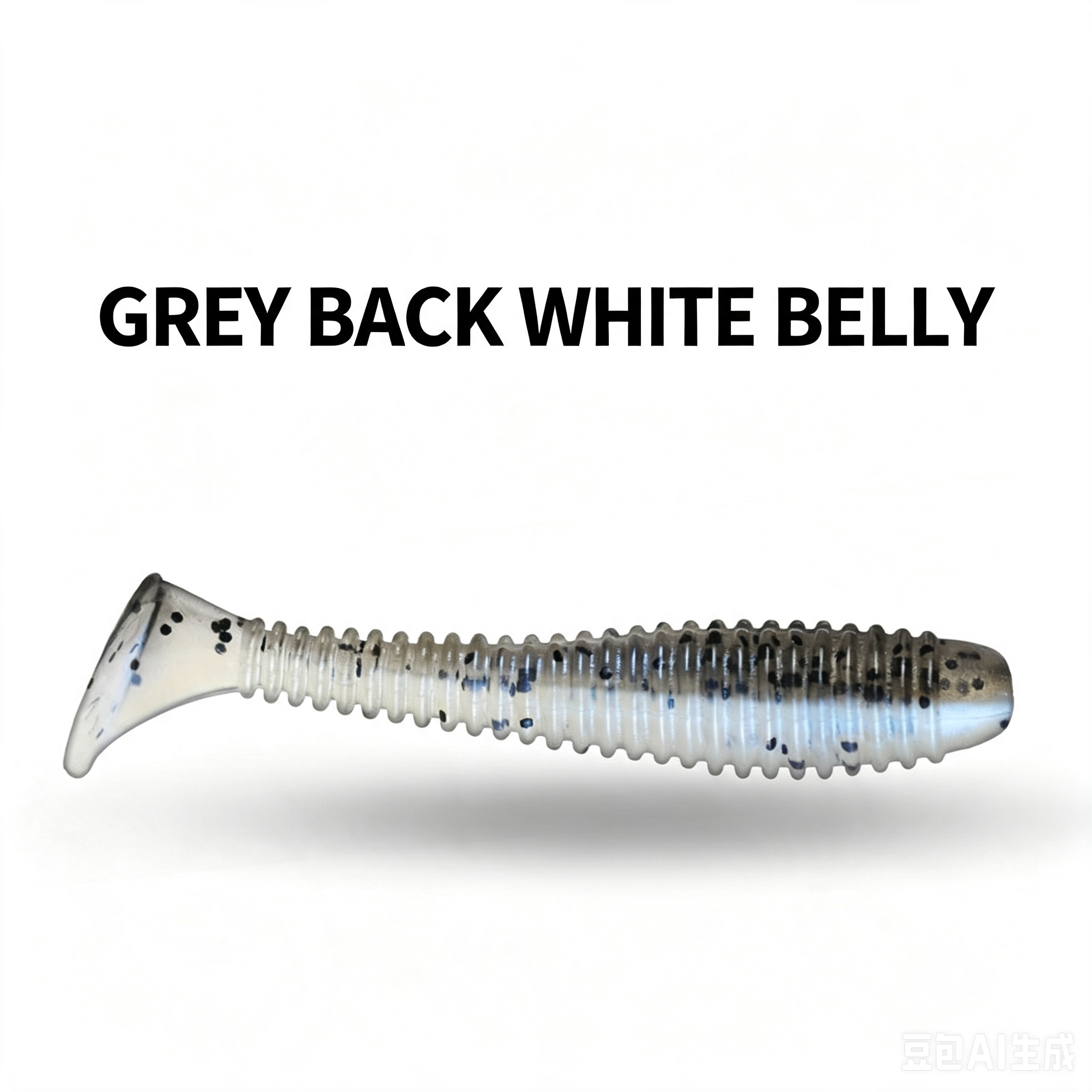 grey back white belly