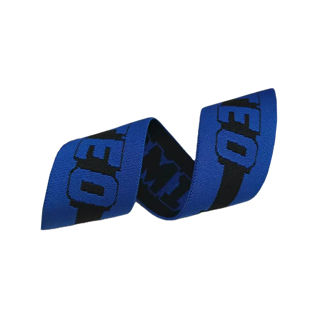 Cintura abbigliamento intimo reggiseno cinturino elastico personalizzato Premium Navy Jacquard fettuccia tessuta lettera Jacquard fascia elastica