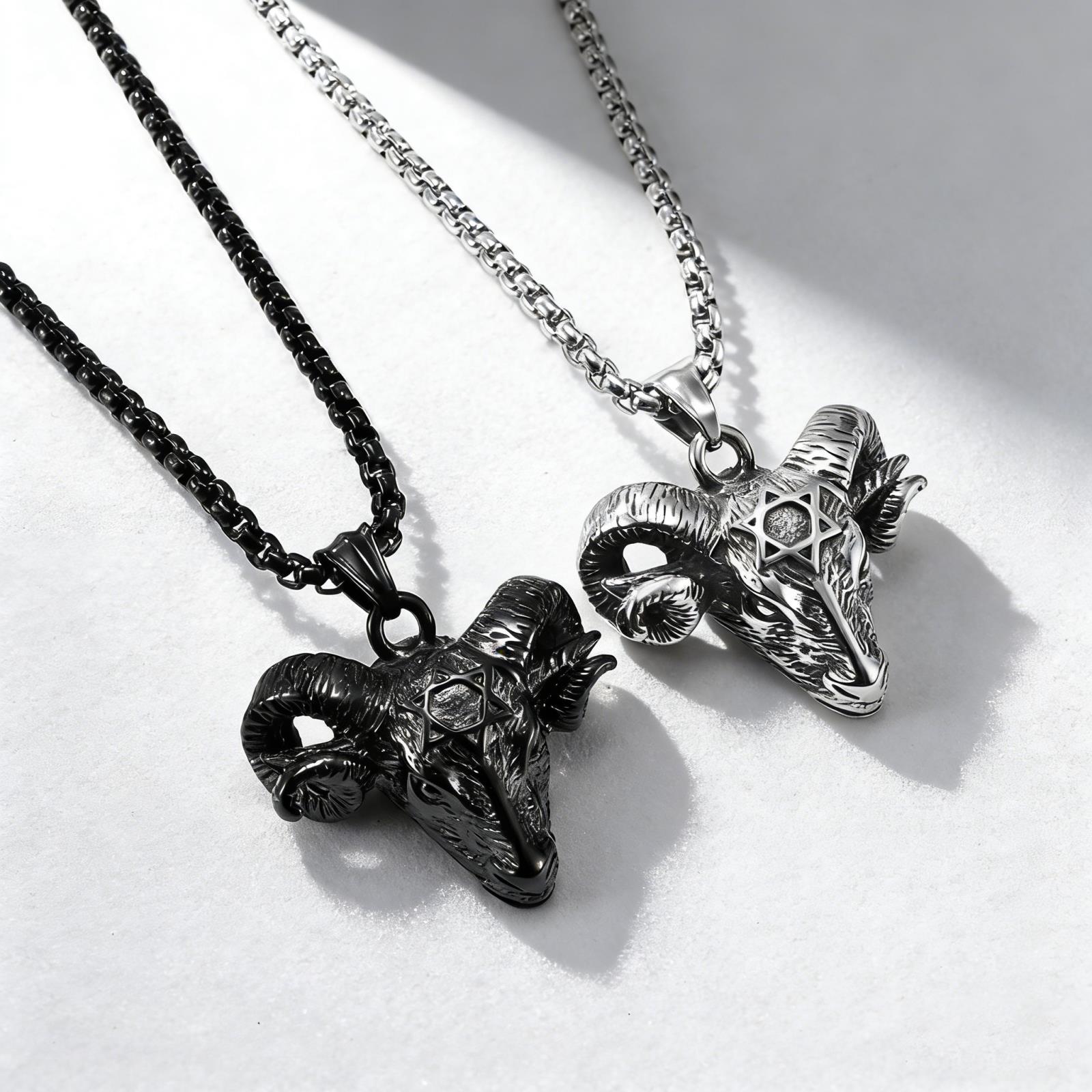 Black single pendant