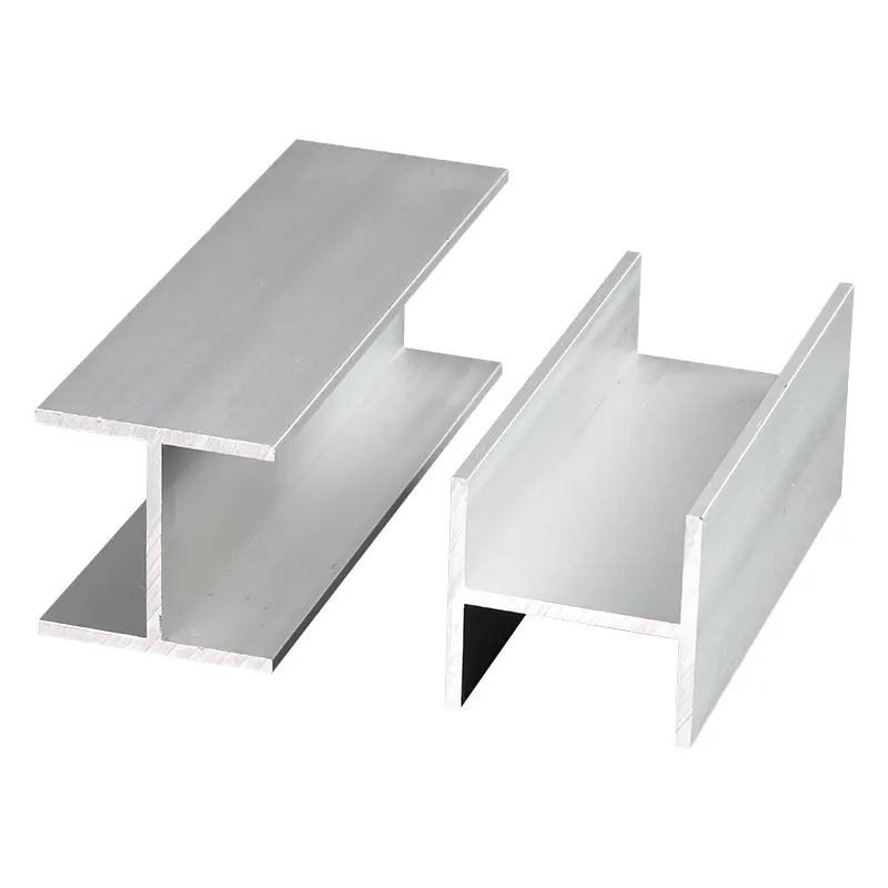 Ruilin OEM-extrusiones de canal de haz en h de aleación, perfiles de aluminio personalizados para piezas industriales