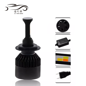 JHS หลอดไฟ LED 55W 6000LM 3สีขาวสีเหลืองสีฟ้าไฟหน้า LED H7 CANbus H11 H4ไฟหน้า LED CANbus - Product Image 4