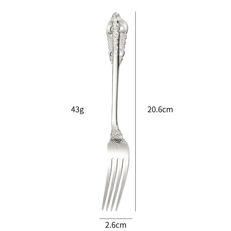 Fourchette en argent